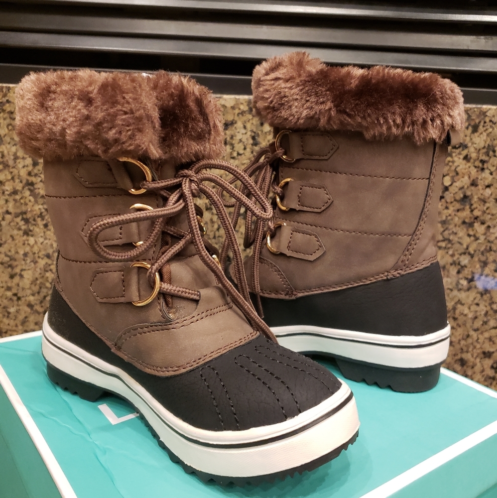 Kimora Faux Fur Lined Snow Boot